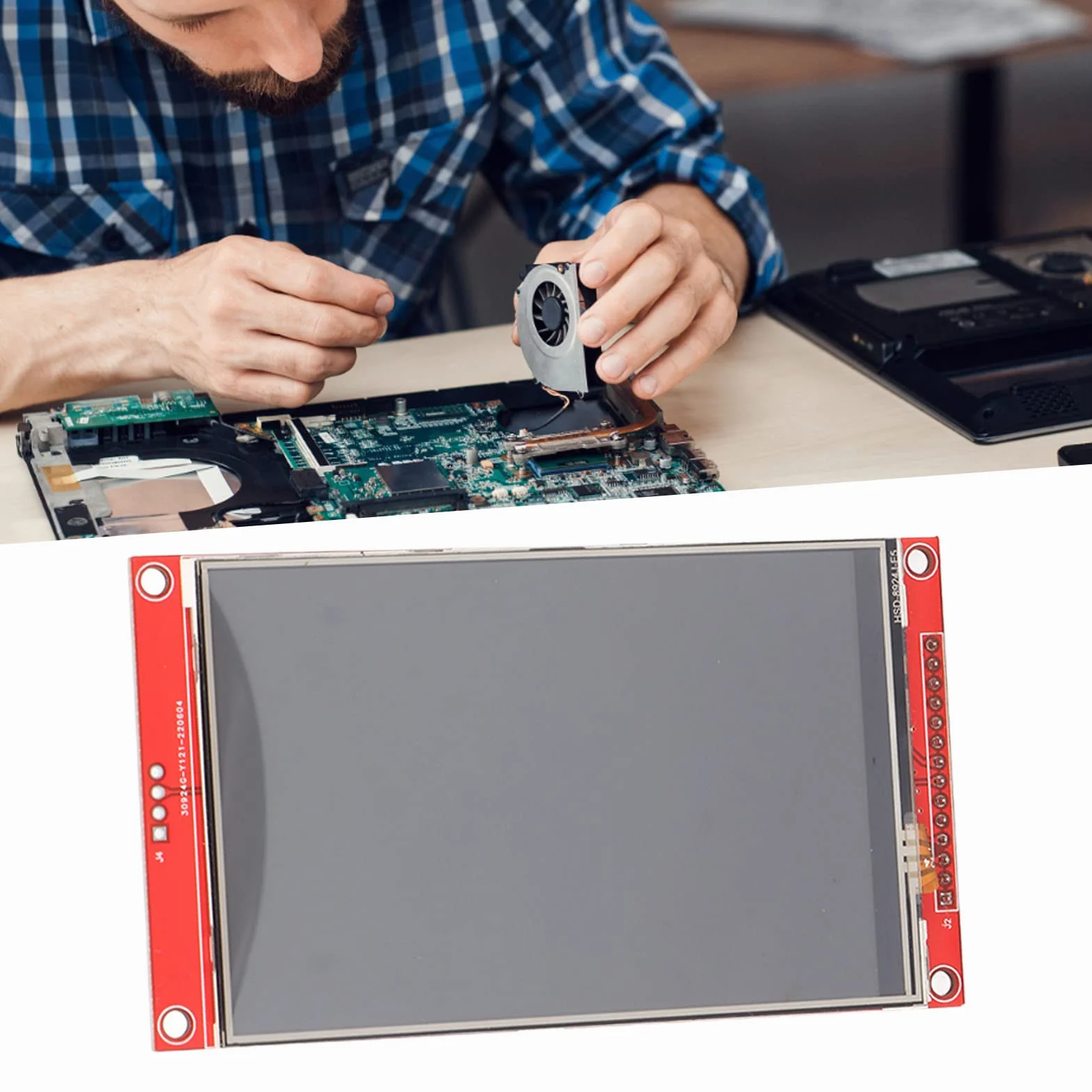 Moduł Wyświetlacza TFT LCD 4.0 Cal ILI9488 480x320 SPI Ekran Dotykowy z Rysikiem