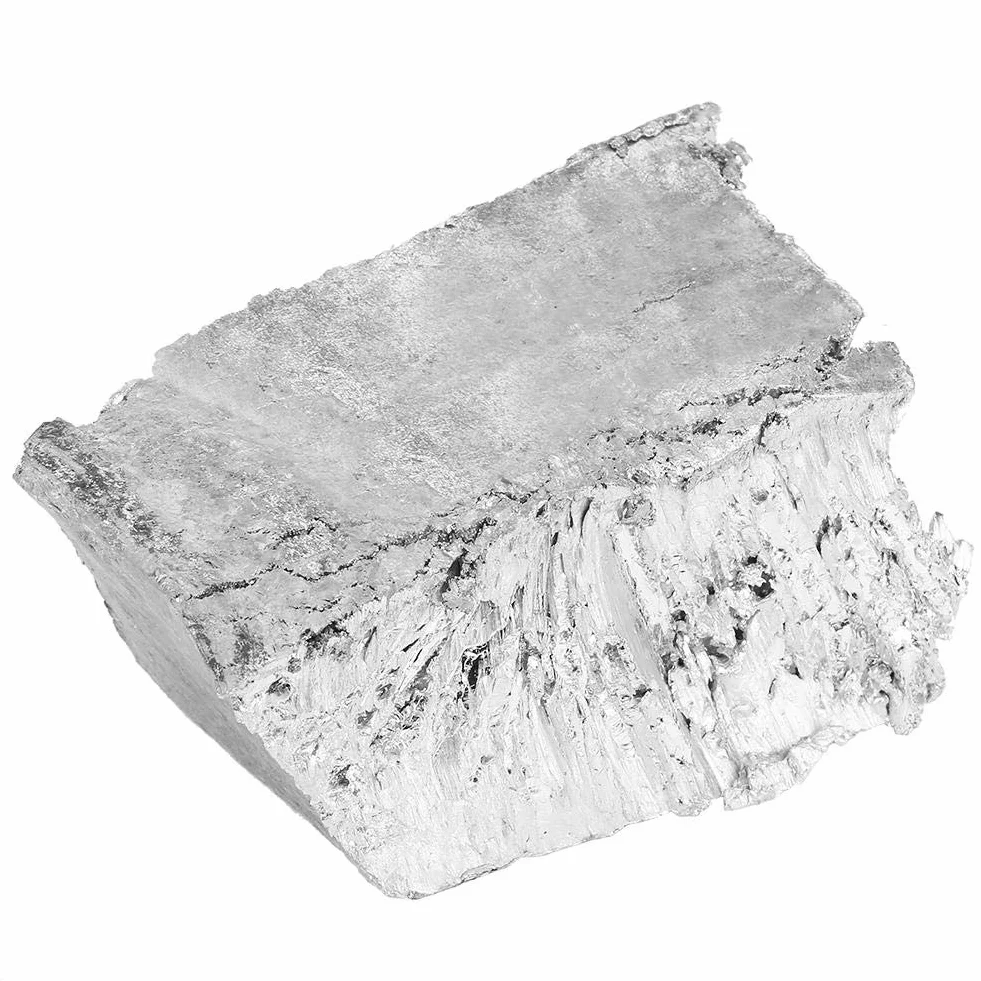 Cynk, 1 kg / 2,2 funta wysoka czystość 99,995% cynku Zn metalowy blok bryłowy próbka wlewka