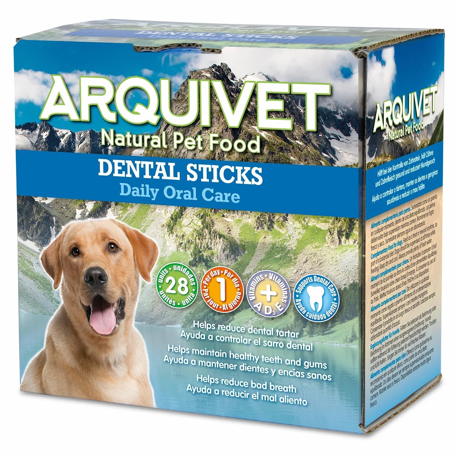 Arquivet Dental Przekąski dla psów, Brązowy, 28 Sztuka (Pakiet 1)