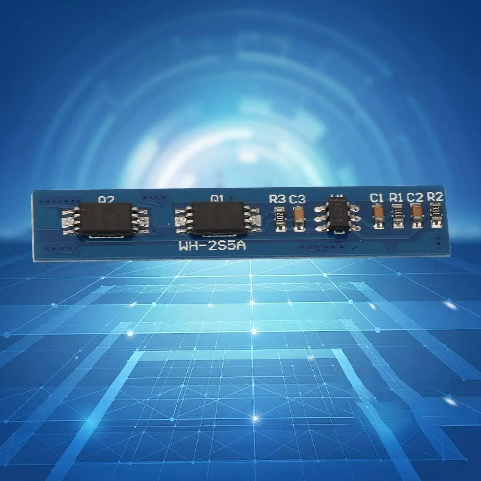 2S 7.2V 7.4V 8.4V 2S BMS Balancer 5A ładowarka PCB Płytka Ochronna BMS do Ogniwa Litowo-jonowego