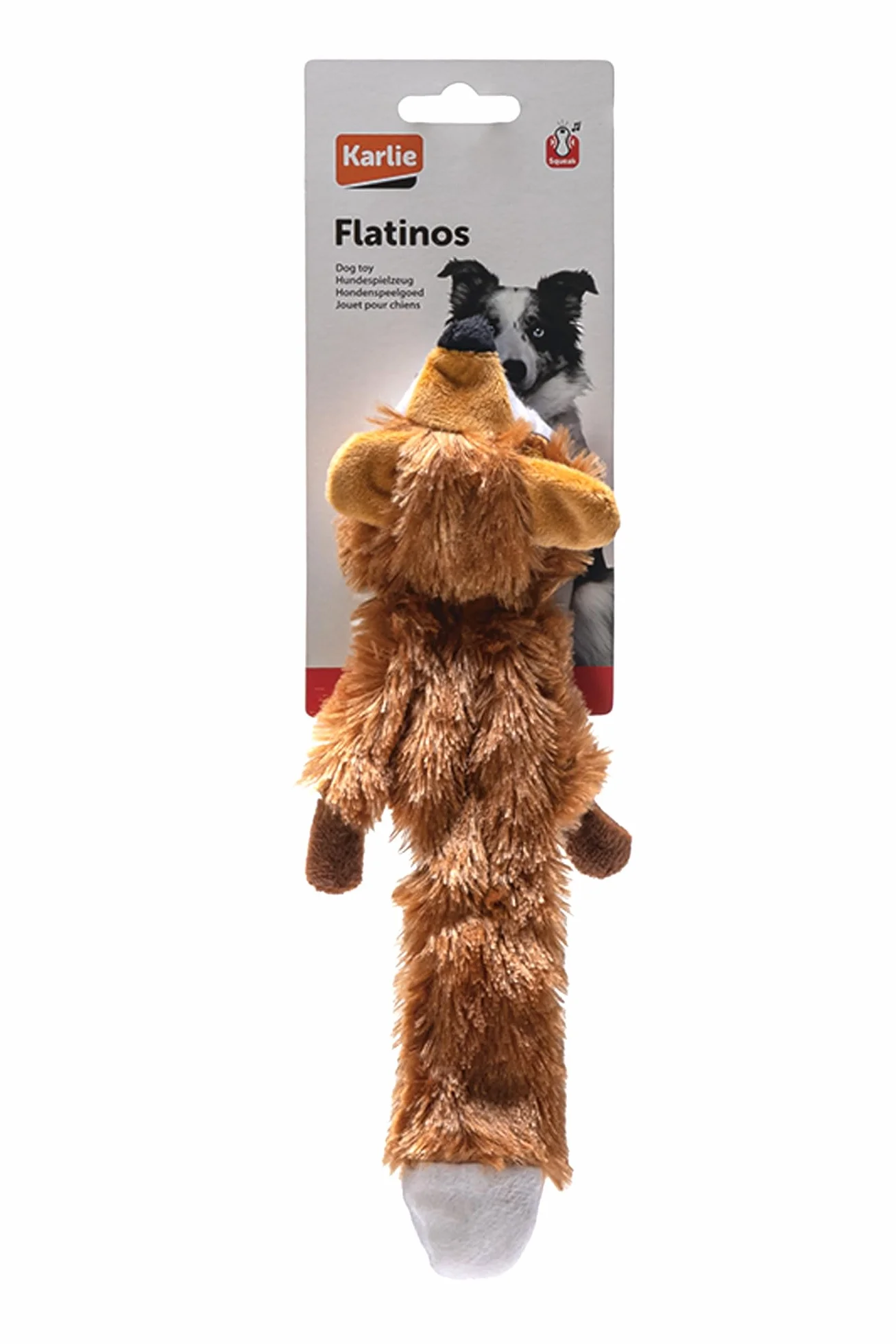 Karlie Pluszowa zabawka Flatinos Lis 30 cm brązowa