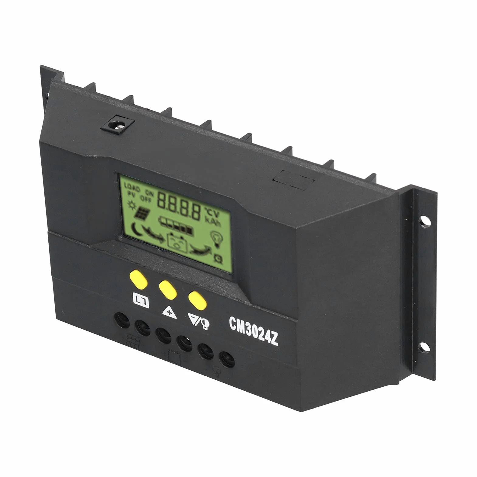 Regulator Ładowania Słonecznego PWM 30A 12V/24V z Ekranem LCD Automatyczna Identyfikacja Napięcia