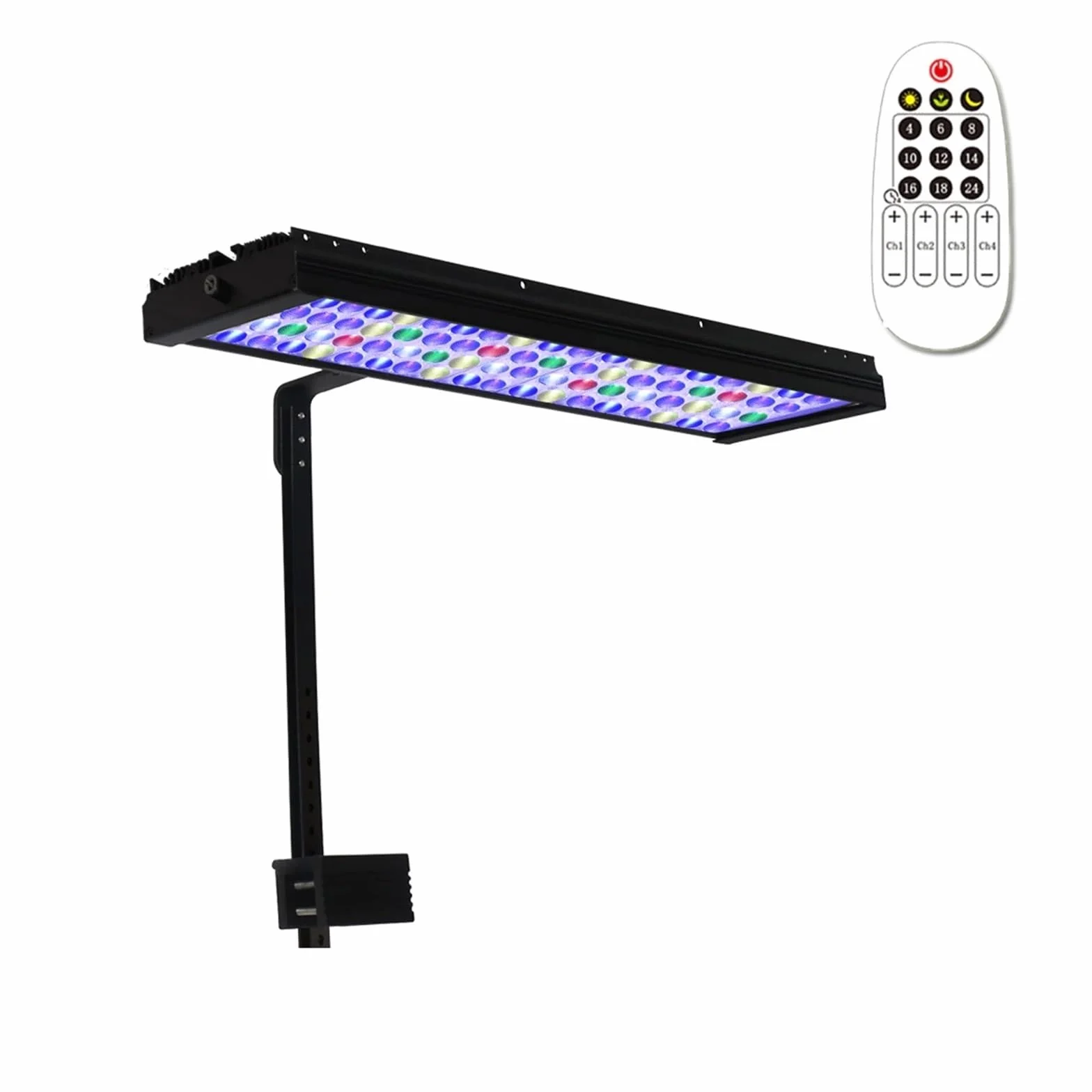 oświetlenie akwarium Akwarium oświetlenie Led do akwarium morskiego oświetlenie Led do akwarium lampa do 60cm 80cm 120cm rafa oświetlenie do akwarium morskiego do akwarium do akwarium roślinnego(1 lam