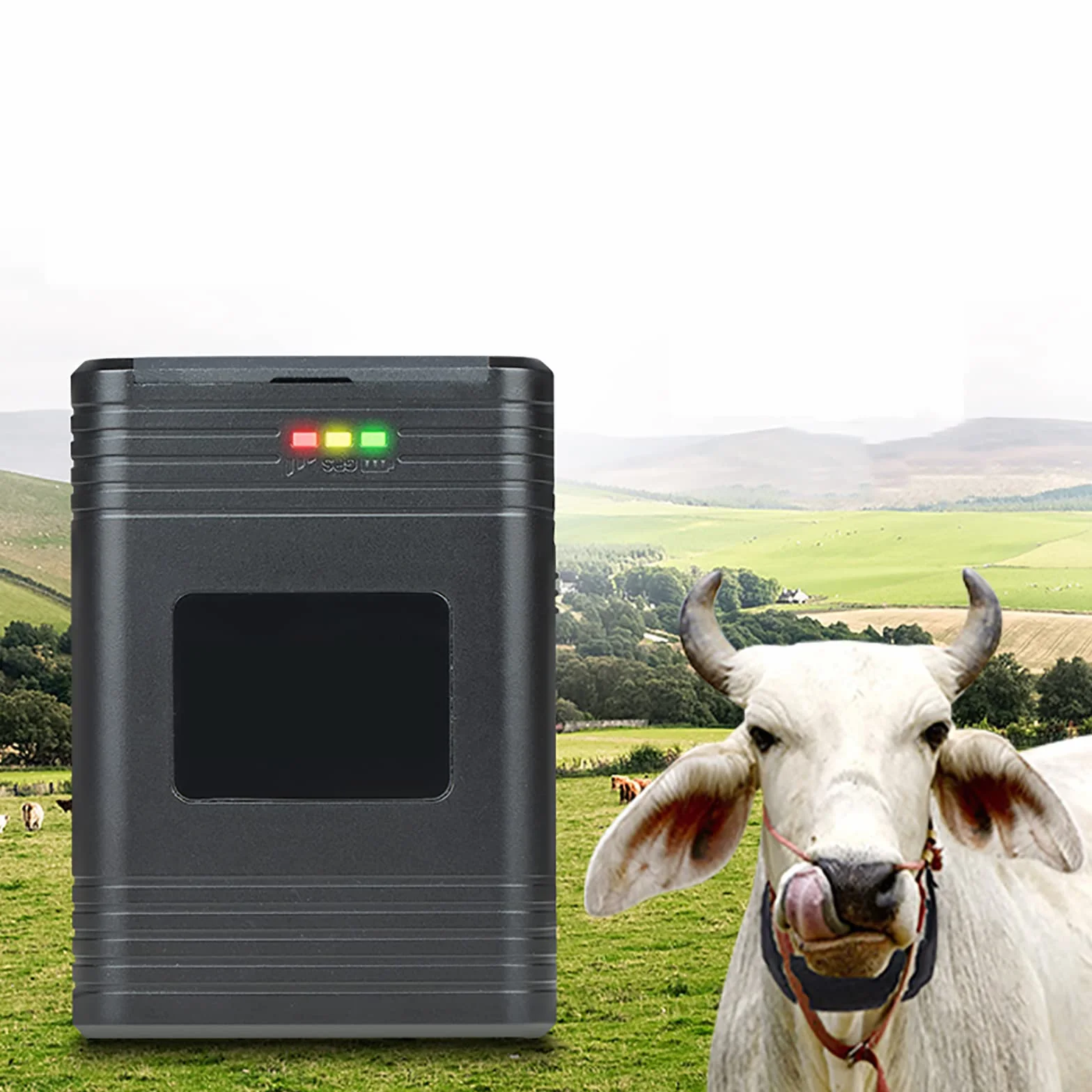 Lokalizator GPS Owiec, Duża Bateria 18000 MAh, 180 Dni Czuwania, Z Kołnierzem I Wodoodporną Obudową, Zarządzanie Wieloma Kontami, Ustawienie Zasięgu, Funkcja Przypomnienia O Alarmie
