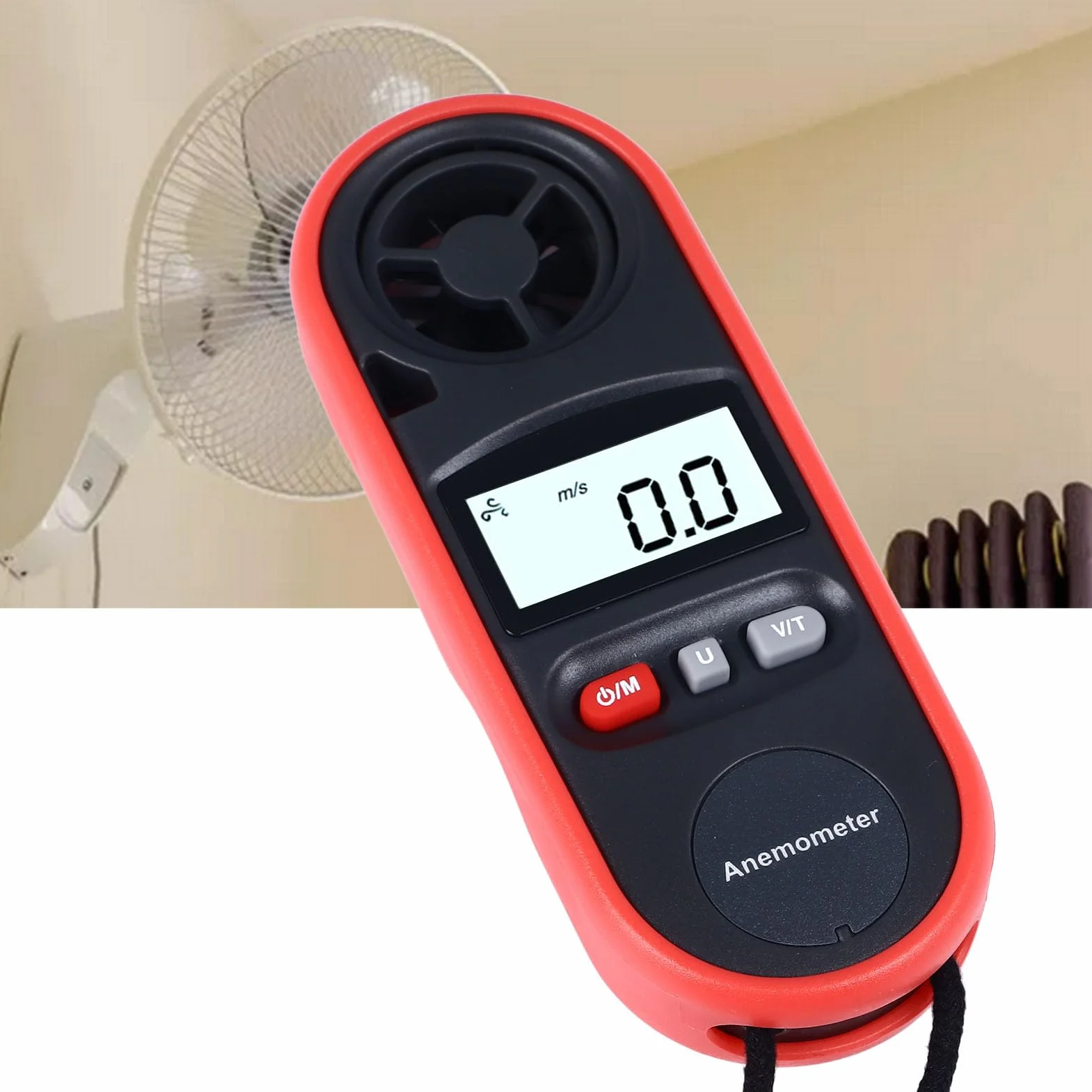 Cyfrowy Anemometr WT816A Ręczny Tester Przepływu Powietrza dla Dronów HVAC