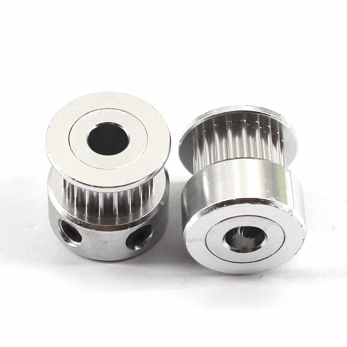 Aluminiowy zestaw pasków rozrządu GT2 20 zębów 4 mm otwór synchroniczne koło rozrządu i klucz M3 do drukarki 3D, 6 sztuk